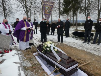 Elkísértük utolsó útján főtisztelendő Stász Dezső, Máté paptestvérünket